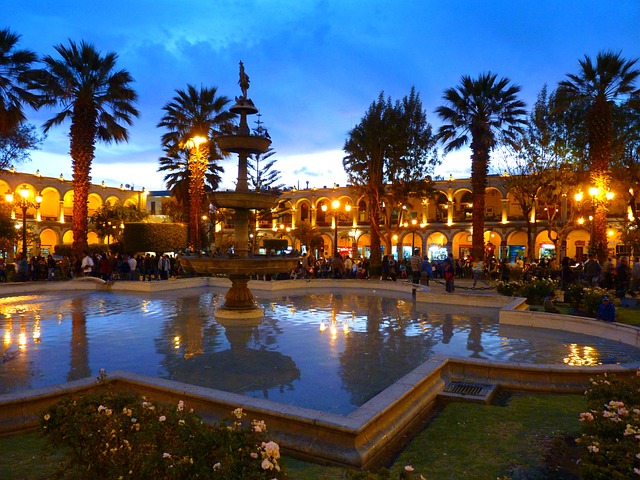 Arequipa plaza de armas visita gratis